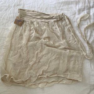 Silky Skirt - Off White
